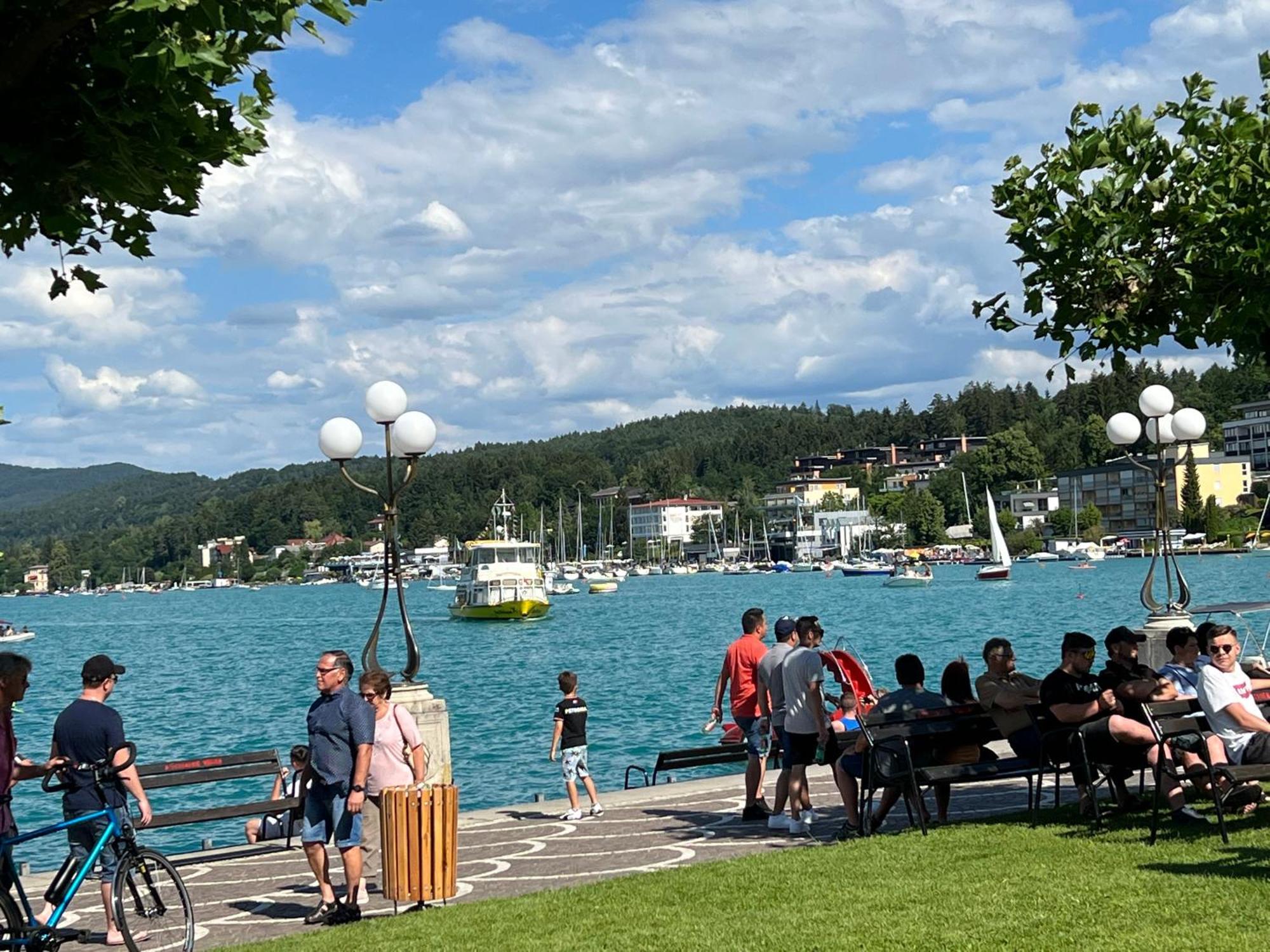 Seebaer Velden Velden am Woerthersee Exterior photo